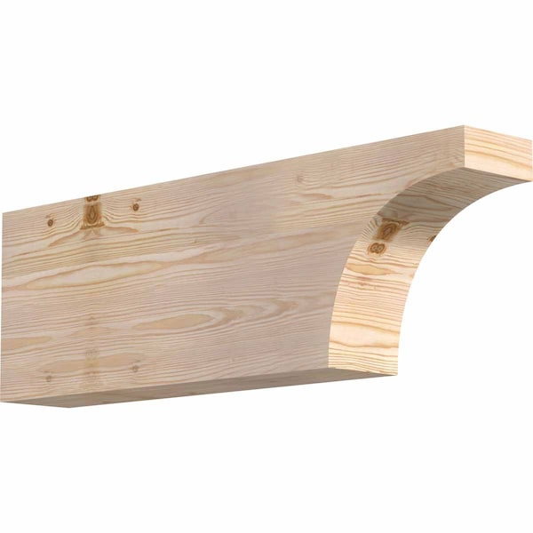 Ekena Millwork Huntington Smooth Rafter Tail, Douglas Fir, 5 1/2"W x 12"H x 36"L RFT06X12X36HUN00SDF - main